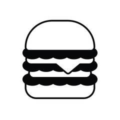burger vector icon