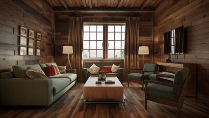 A series of interconnected rooms, each with a unique and intriguing design.