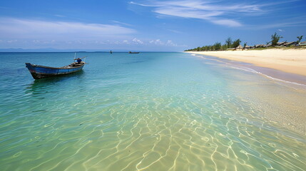 boat on the beach