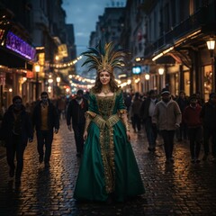 Obraz premium Mardi Gras Carnival