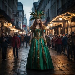 Obraz premium Mardi Gras Carnival