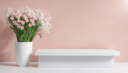 Fototapeta premium Elegant Spring Blooms: A Showcase of Nature's Beauty