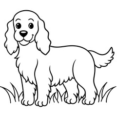 Dog breeds coloring pages