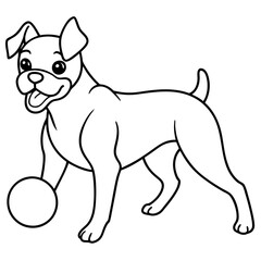 Dog breeds coloring pages