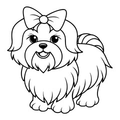 Dog breeds coloring pages