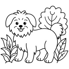 Dog breeds coloring pages