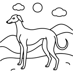 Dog breeds coloring pages