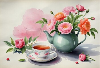 Blooming Tea Time Delight