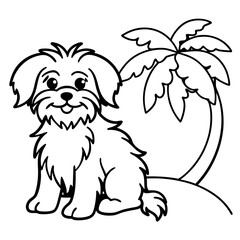 Dog breeds coloring pages