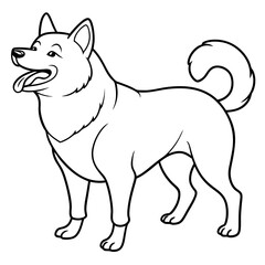 Dog breeds coloring pages