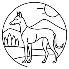 Dog breeds coloring pages