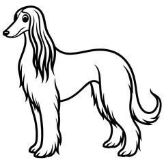 Dog breeds coloring pages