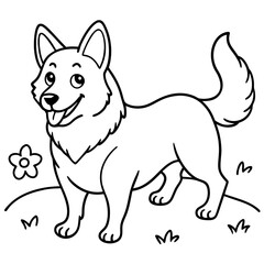 Dog breeds coloring pages