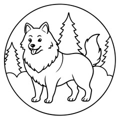 Dog breeds coloring pages