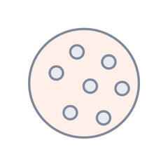 Chapati vector icon