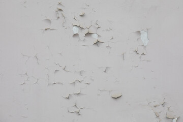 Damaged by humidity grunge wall paint background texture