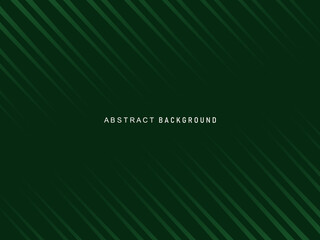Futuristic green lines abstract background. Geometric green lines form abstract vector background. Technology background in green modern style.