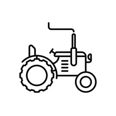 tractor vector icon