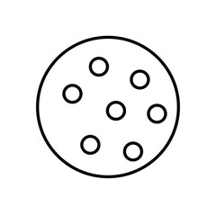 Chapati vector icon