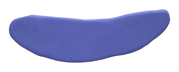 Plasticine is a purple brush isolated on a transparent background.