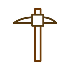 agriculture icon duocolor brown summer