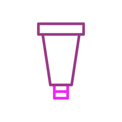 Beauty cloth icon duocolor pink