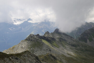 The view from Zitterauer Tisch mountain, Bad Gastein, Austria