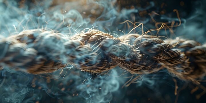 The broken rope of Flures creates a stroboscopic motion blur effect. Concept Action Photography, Motion Blur, Stroboscopic Effect, Broken Rope, Visual Art