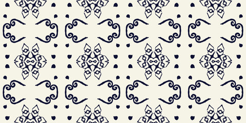 Seamless batik pattern,Seamless tribal batik pattern,and Seamless colorful pattern resemble ethnic boho, Aztec,and ikat styles.designed for use in wallpaper,fabric,curtain,carpet,Batik Embroidery