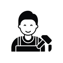 Sculptor vector icon