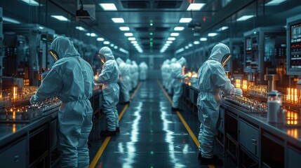 Advanced Vaccine Production Facility: Inside the Sterile World of Biopharmaceutical Manufacturing