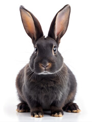 Fototapeta premium Rabbit on a white background.