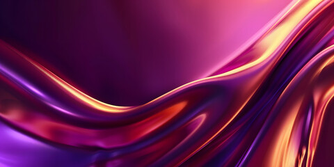 Obraz premium Gradient background shifting from deep purple to rose gold, ideal for evoking luxury and warmth in product displays 