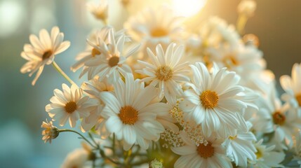 Fototapeta premium A close-up of a beautiful bouquet of flowers