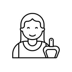 Cleaner vector icon
