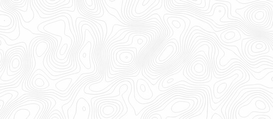 Abstract Topographic map background with wave line. Panorama view gradient multicolor wave curve lines banner background design. Vector illustration. wave Line topography map contour background.