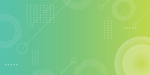 Obraz premium background banners. full of colors, bright green gradations