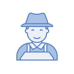 Gardener vector icon