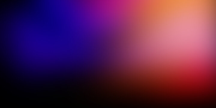 Glowing Blur Leak Light Stock Image In Black Background