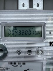 Fototapeta premium digital multimeter on a wall