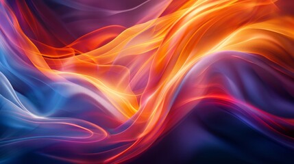 Abstract Swirling Light