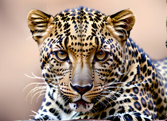 Obraz premium 표범 generative ai