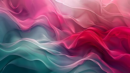 Obraz premium Gradient cobalt to emerald abstract shades effect