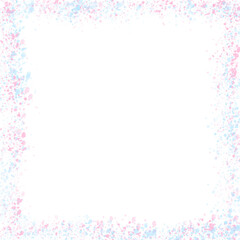 pink and blue background with frame for text
