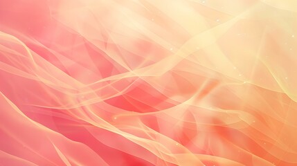 Gradient lemon chiffon to light salmon banner