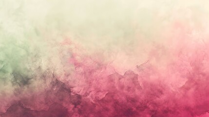 Obraz premium Gradient light green to light pink background