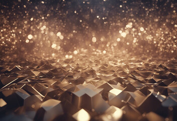 Obraz premium Luxurious abstract geometric presentation