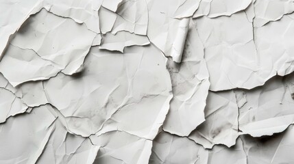 Fototapeta premium Ripped pieces of white on a vintage backdrop