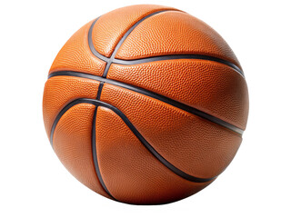 Basketball on white With png file