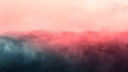 Obraz premium Gradient aquamarine to dark salmon abstract backdrop